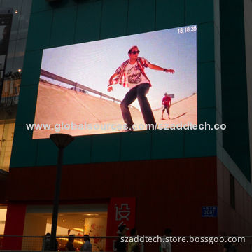Outdoor LED panels, each cabinet size is 1,024 x 1,024mm